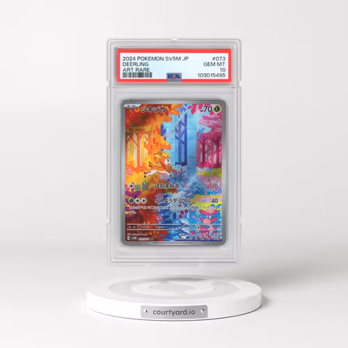 2024 Pokémon Sv5m-Cyber Judge #073 Deerling - Art Rare (PSA 10 GEM MINT)