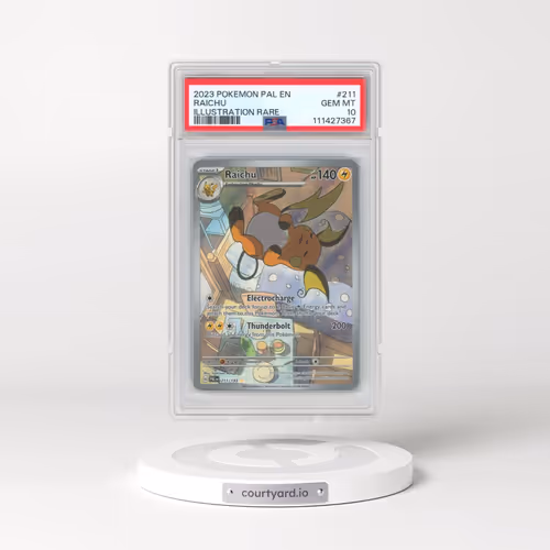 2023 Pokémon Pal EN-Paldea Evolved #211 Raichu - Illustration Rare (PSA 10 GEM MINT)