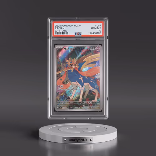 2025 Pokémon M2-Inferno X #087 Zacian - Art Rare (PSA 10 GEM MINT)