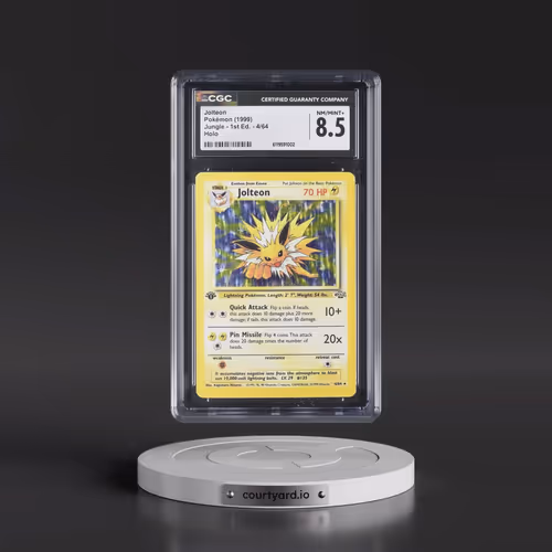 1999 Jungle #4/64 Jolteon - 1st Edition Holo (CGC 8.5 NM-MT+)