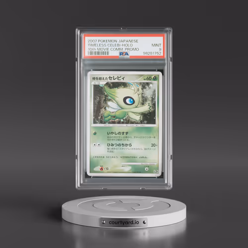 2007 Pokémon 10th Movie Commemoration Promo Timeless Celebi - Holo (PSA 9 MINT)