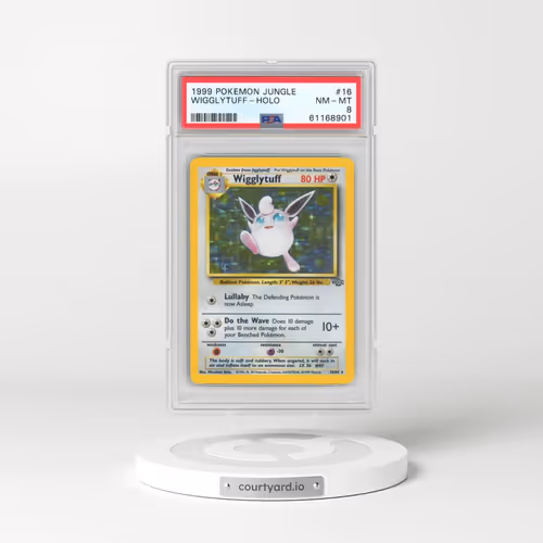 1999 Pokémon Jungle #16 Wigglytuff - Holo (PSA 8 NM-MT)