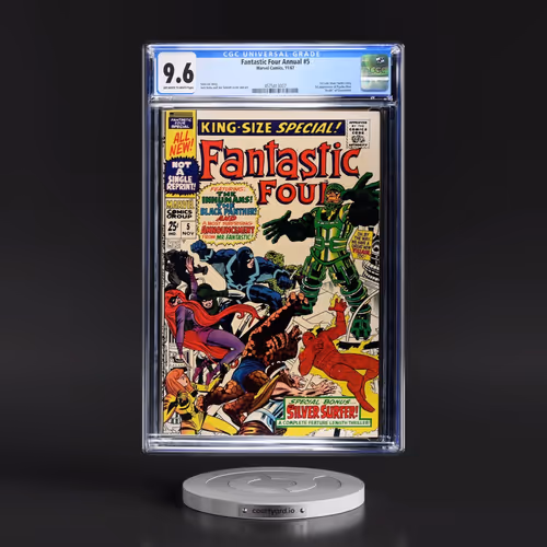 Fantastic Four Annual #5 CGC 9.6 Off-white to White Pages (Marvel Comics, 11/67) - Universal