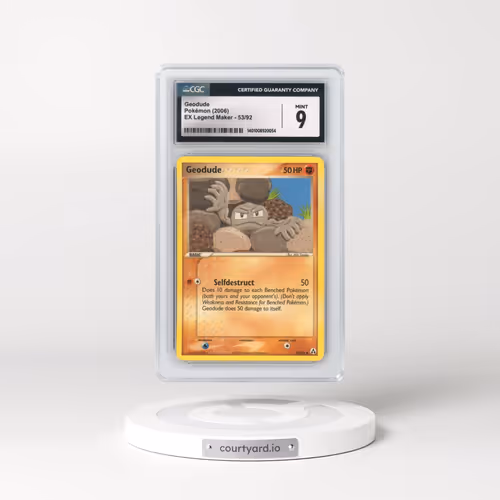 2006 EX Legend Maker #53/92 Geodude (CGC 9 MINT)