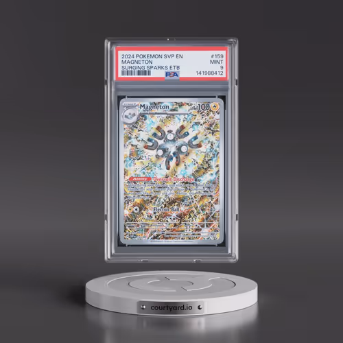 2024 Pokémon Svp EN-SV Black Star Promo #159 Magneton - Surging Sparks Elite Trainer Box (PSA 9 MINT