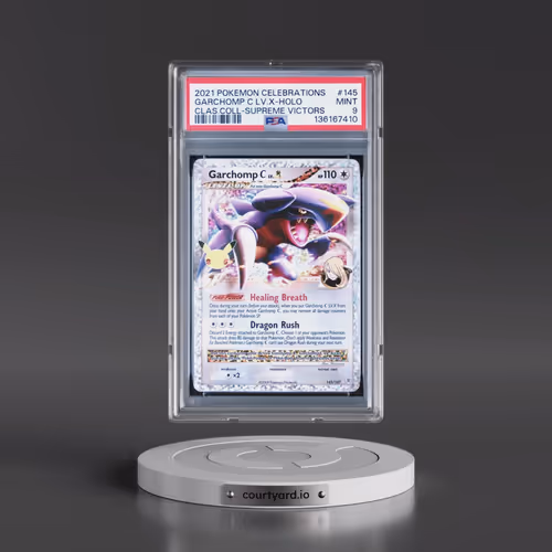 2021 Pokémon Celebrations Classic Collection #145 Garchomp C LV.X - Holo (PSA 9 MINT)