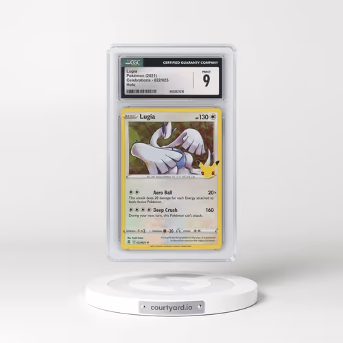 2021 Celebrations #022/025 Lugia - Holo (CGC 9 MINT)