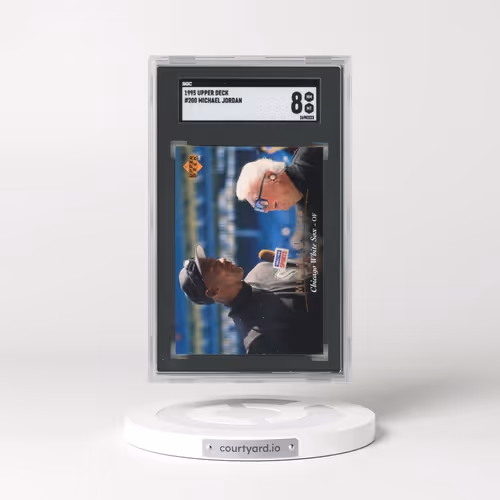 1995 Upper Deck #200 Michael Jordan (SGC 8 NM-MT)