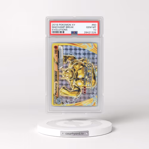 2016 Pokémon XY Evolutions #60 Machamp Break (PSA 10 GEM MINT)