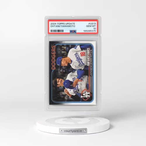 2024 Topps Update #US13 Shohei Ohtani/Yoshinobu Yamamoto (PSA 10 GEM MINT)
