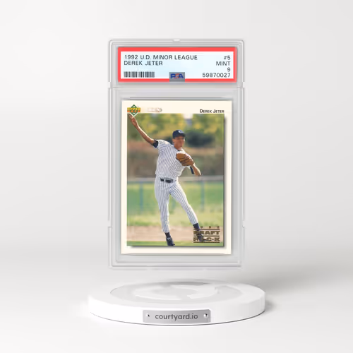 1992 Upper Deck Minor League #5 Derek Jeter (PSA 9 MINT)