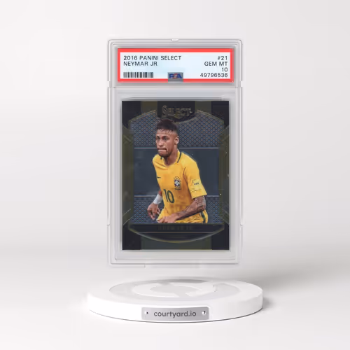2016 Panini Select #21 Neymar Jr. (PSA 10 GEM MINT)