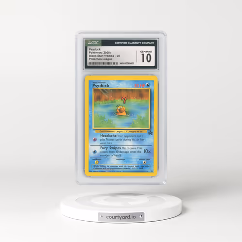 1999 Black Star Promos #20 Psyduck - Pokémon League (CGC 10 GEM MINT)