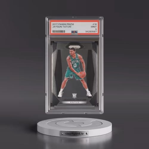 2017 Panini Prizm #16 Jayson Tatum (PSA 9 MINT)