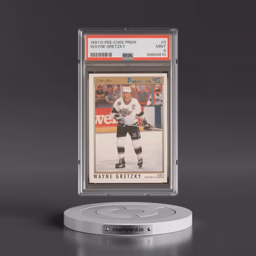 1991 O-Pee-Chee Premier #3 Wayne Gretzky (PSA 9 MINT)