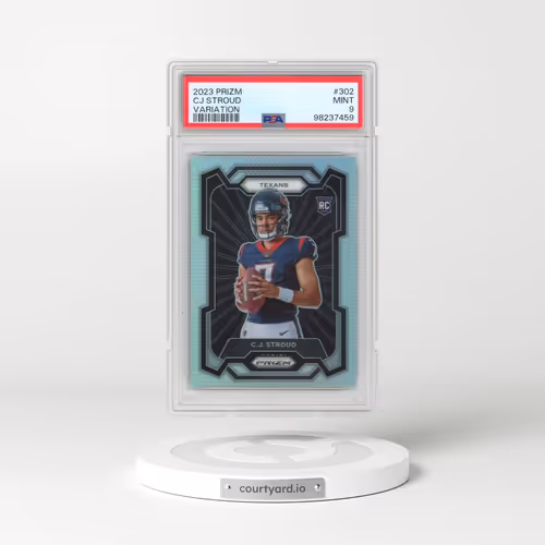 2023 Panini Prizm #302 CJ Stroud - Variation (PSA 9 MINT)