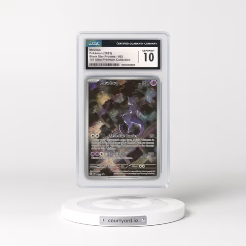 2023 Black Star Promos - Scarlet & Violet SVP EN #052 Mewtwo - 151 Ultra-Premium Collection (CGC 10 