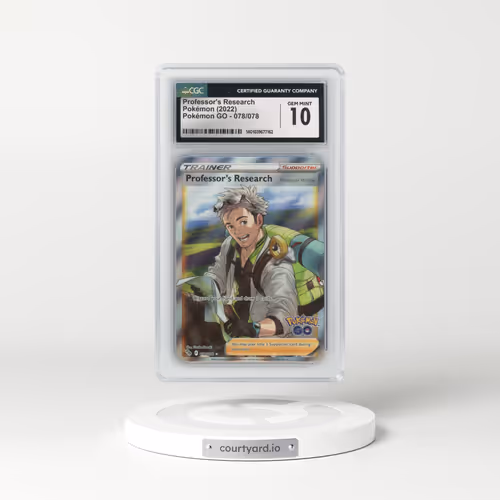 2022 Pokémon GO #078/078 Professor's Research (CGC 10 GEM MINT)