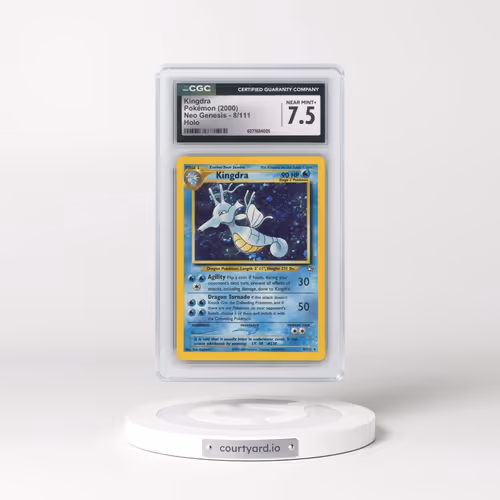 2000 Neo Genesis #8/111 Kingdra - Holo (CGC 7.5 NM+)