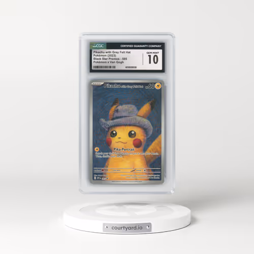 2023 Black Star Promos - Scarlet & Violet SVP EN #085 Pikachu with Grey Felt Hat - Pokémon x Van Gogh (CGC 10 GEM MINT)