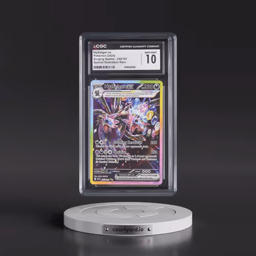2024 Pokémon Ssp EN-Surging Sparks #240 Hydreigon EX - Holo Special Illustration Rare (CGC 10 GEM MI