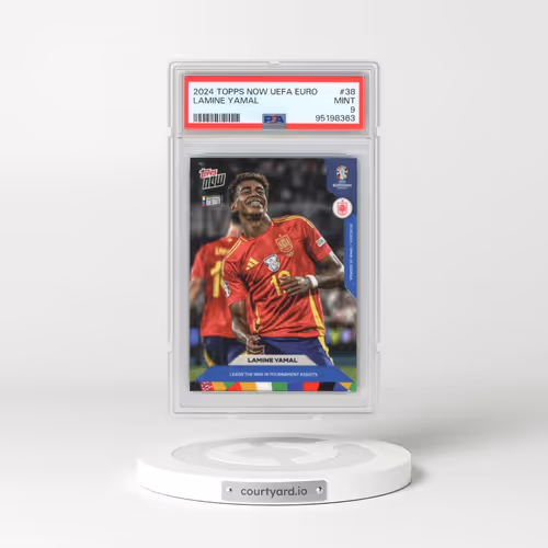 2024 Topps Now UEFA Euro #38 Lamine Yamal (PSA 9 MINT)