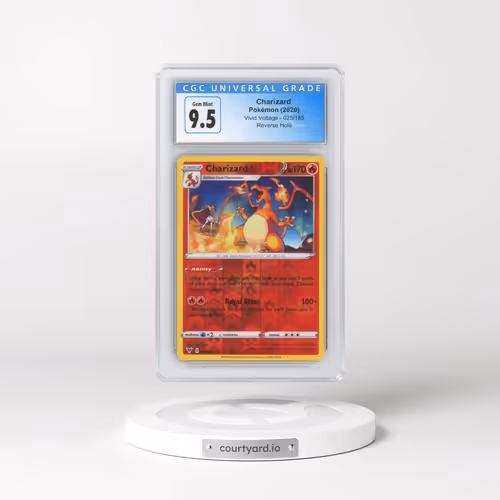 2020 Vivid Voltage #025/185 Charizard - Reverse Holo (CGC 10 GEM MINT)