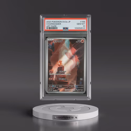 2023 Pokémon Sv2a-Pokemon 151 #168 Charmander - Art Rare (PSA 10 GEM MINT)