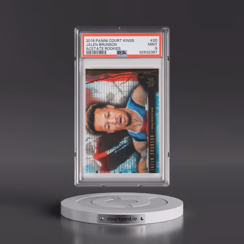 2018 Panini Court Kings Acetate Rookies #20 Jalen Brunson (PSA 9 MINT)