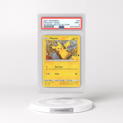 2021 Pokémon Mcdonald's Collection #25 Pikachu - Holo (PSA 9 MINT)