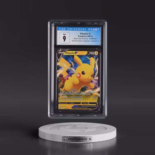 2017 Black Star Promos - Sword & Shield #SWSH061 Pikachu V - Shining Fates Pikachu V Collection (Hol