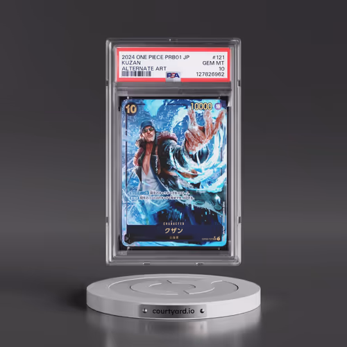 2024 One Piece Japanese PRB01-Premium Booster -One Piece Card the Best #121 Kuzan - Alternate Art (P