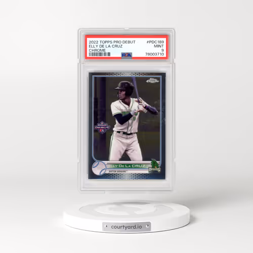 2022 Topps Pro Debut #PDC189 Elly de La Cruz - Chrome (PSA 9 MINT)