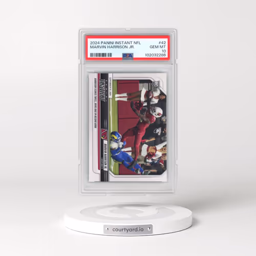 2024 Panini Instant NFL #42 Marvin Harrison Jr. (PSA 10 GEM MINT)