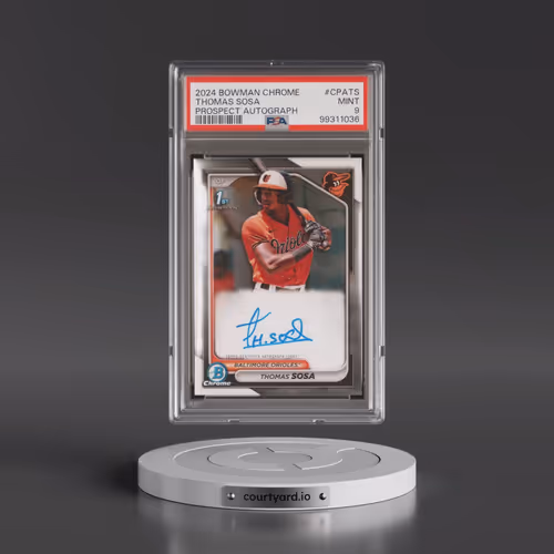 2024 Bowman Chrome Prospect Autographs #CPATS Thomas Sosa (PSA 9 MINT)