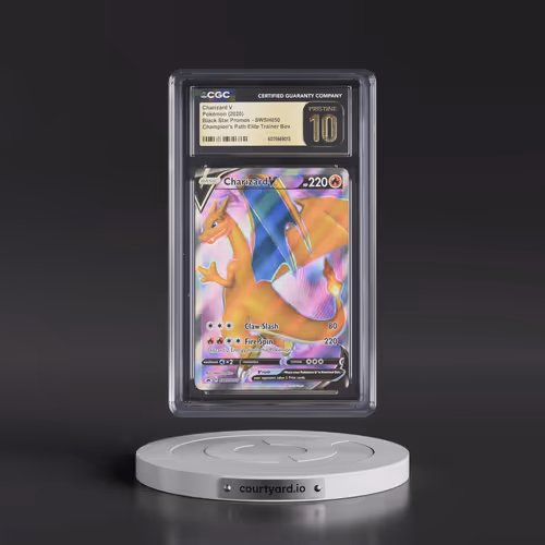 2017 Black Star Promos - Sword & Shield #SWSH050 Charizard V - Champion's Path Elite Trainer Box (Ho