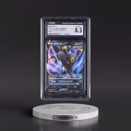 2021 Eevee Heroes #047/069 Umbreon V - Holo (CGC 8.5 NM-MT+)