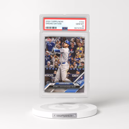 2024 Topps Now #722 Shohei Ohtani (PSA 10 GEM MINT)