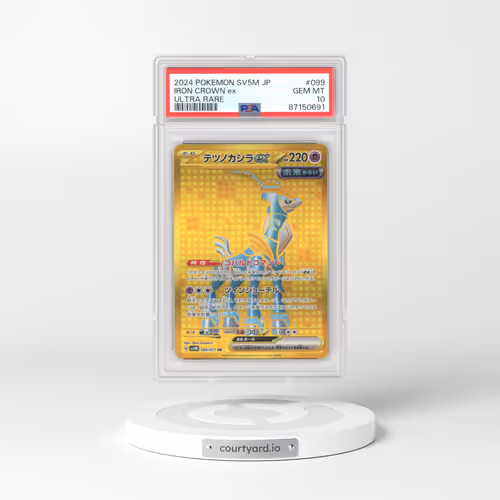 2024 Pokémon Sv5m-Cyber Judge #099 Iron Crown EX - Holo Ultra Rare (PSA 10 GEM MINT)