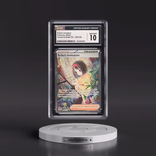 2023 Scarlet & Violet 151 - MEW EN #203/165 Erika's Invitation - Special Illustration Rare (Holo) (C