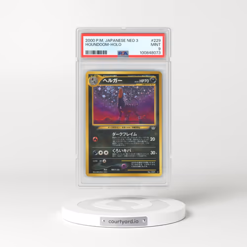 2000 Pokémon Neo 3 #229 Houndoom - Holo (PSA 9 MINT)