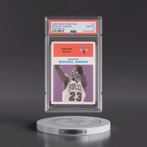 1998 Fleer Tradition Vintage '61 #23 Michael Jordan (PSA 8 NM-MT)