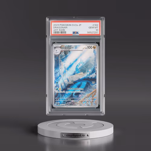 2023 Pokémon Sv2a-Pokémon 151 #182 Dragonair - Art Rare (PSA 10 GEM MINT)