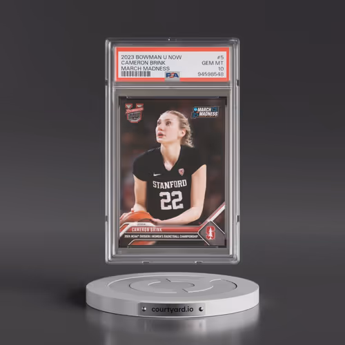2023 Bowman U Now March Madness #5 Cameron Brink (PSA 10 GEM MINT)