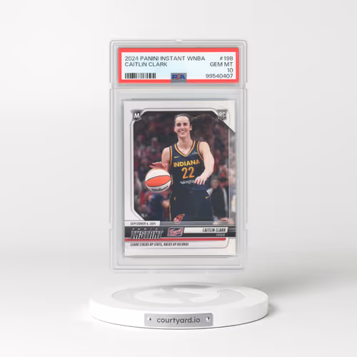 2024 Panini Instant WNBA #198 Caitlin Clark (PSA 10 GEM MINT)