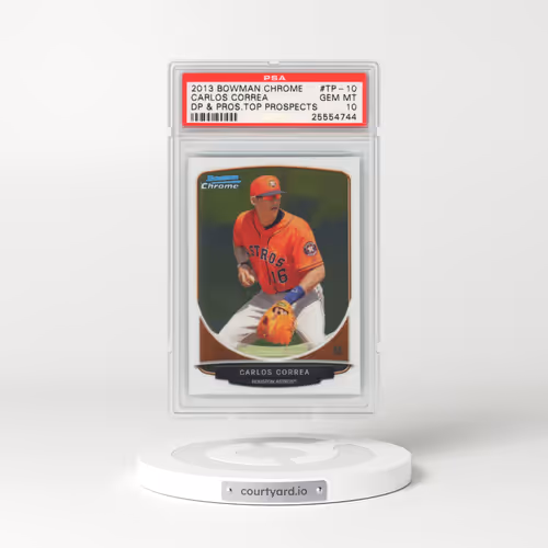 2013 Bowman Chrome Draft Picks & Prospects Top Prospects #TP-10 Carlos Correa (PSA 10 GEM MINT)