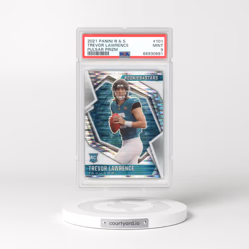 2021 Panini Rookies & Stars #101 Trevor Lawrence - Pulsar Prizm (PSA 9 MINT)