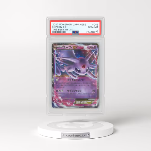 2017 Pokémon the Best of XY #045 Espeon EX - Holo (PSA 10 GEM MINT)