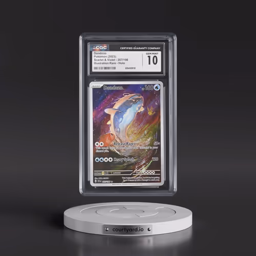 2023 Pokémon Svi EN-Scarlet & Violet #207 Dondozo - Illustration Rare (CGC 10 GEM MINT)