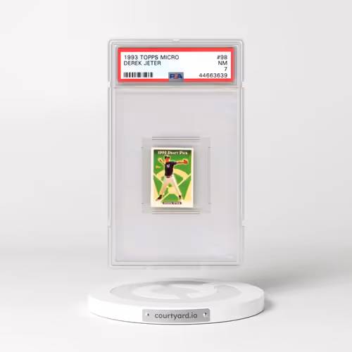 1993 Topps Micro #98 Derek Jeter (PSA 7 NM)